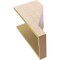 Ekena Millwork 11"W x 11"D x 22"H Wide Clemmons Rough Cedar Woodgrain TimberThane Corbel, Primed Tan CORUR11X11X22CLERCPR - alternate 6
